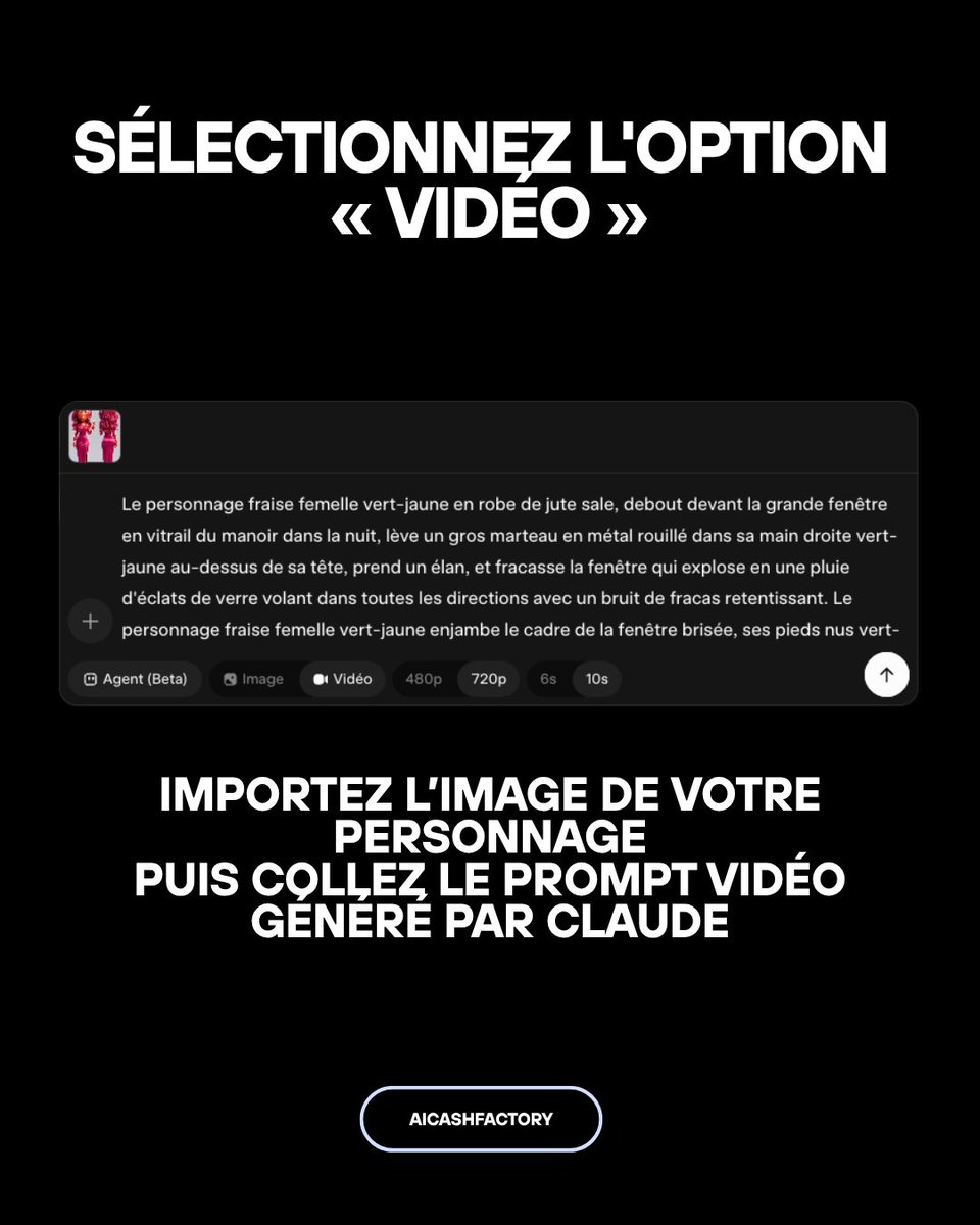 rudyiafactory's tweet photo. Étape 8 👇 https://t.co/kHFLuHB7i7