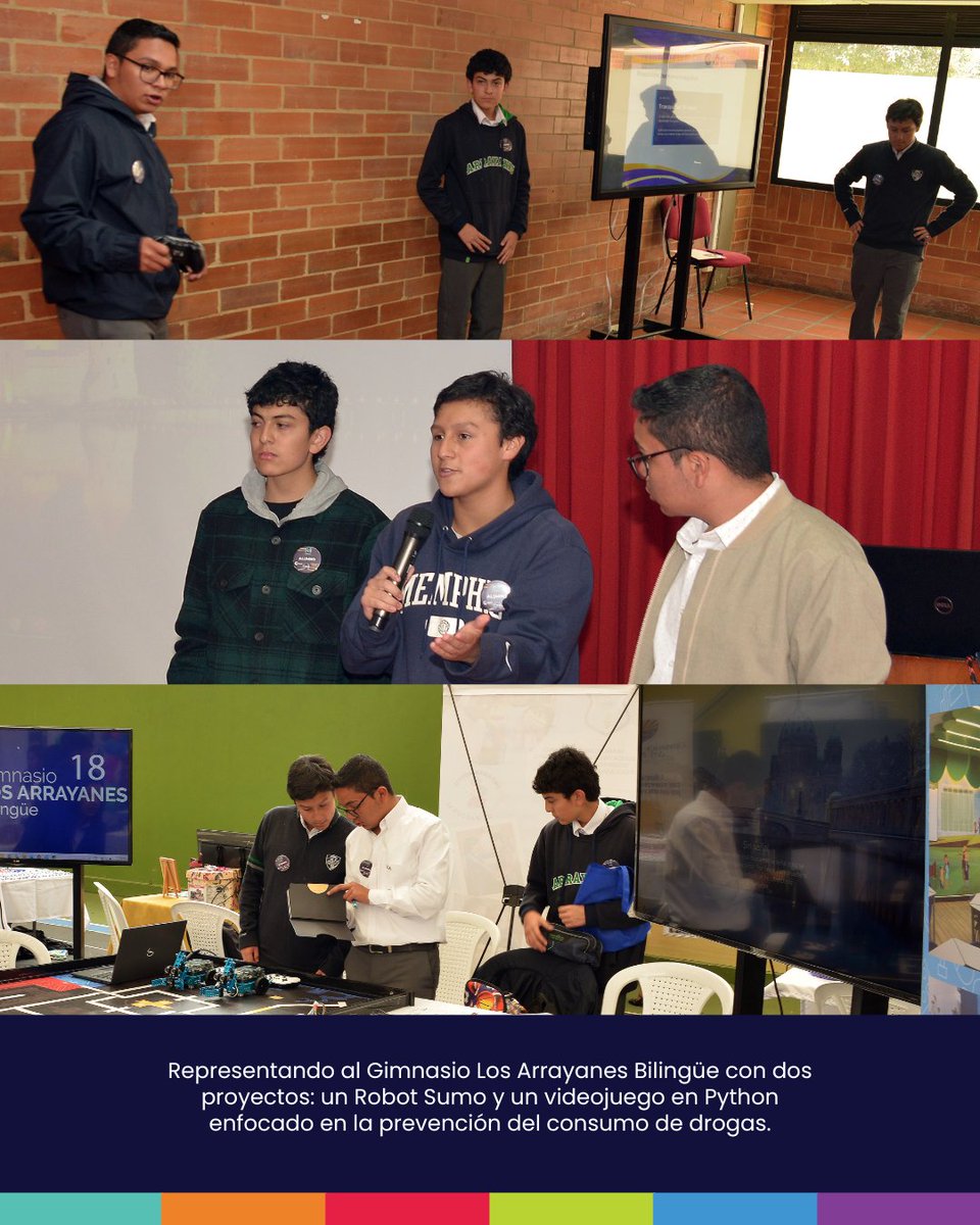 LosArrayanes_'s tweet photo. ¡La innovación cobra vida cuando nuestros estudiantes llevan sus ideas más allá del aula! 🤖🎮

Así vivimos ExpoEducación y Felicidad 2026, alcanzando el 4° puesto entre más de +30 proyectos. ¡La tecnología, la creatividad y el aprendizaje pueden transformar realidades! 💙 https://t.co/9WWIAaOvVD