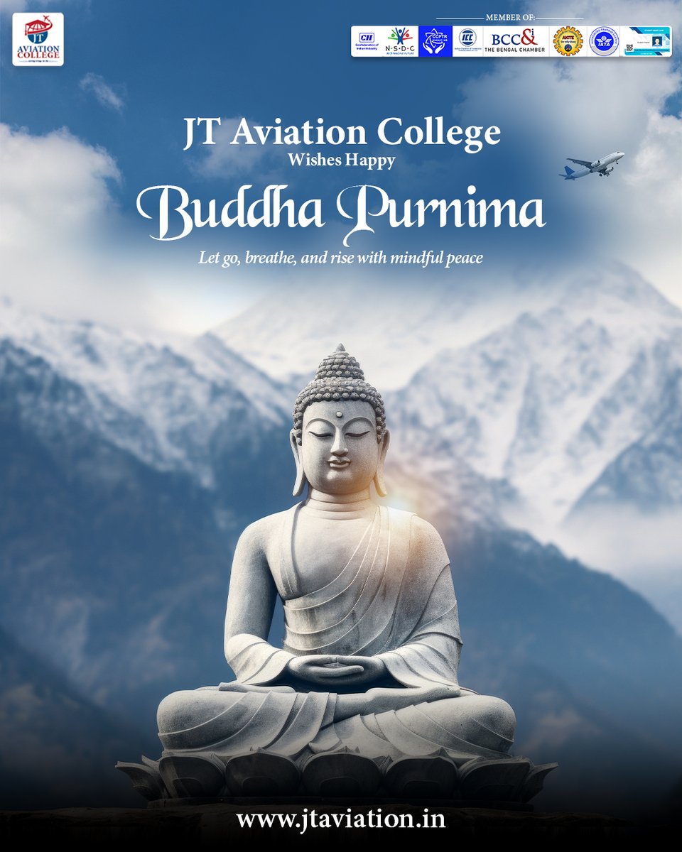 jtaviationac's tweet image. “Where there is kindness, there is peace.”✨
On this sacred Buddha Purnima, may your heart be touched with compassion, warmth, and gentle hope.🙏🕊️
Wishing you a blessed day🌸
Website: jtaviation.in
#BuddhaPurnima #PeaceAndKindness #BlessedDay #Compassion #Spirituality