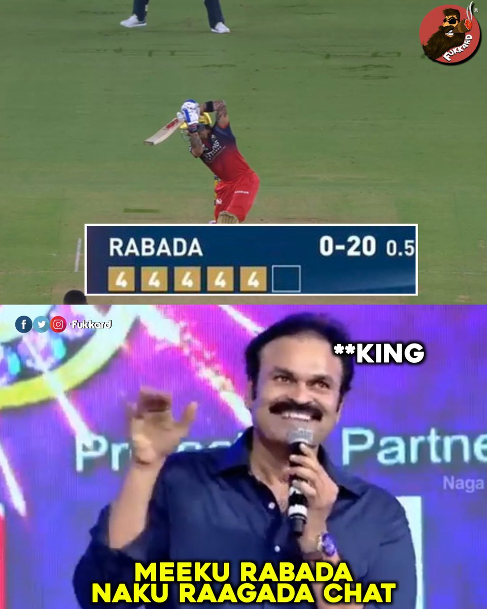 Fukkard's tweet image. 5 Fours In A Single Over By King #Kohli 🔥 #RCBvGT