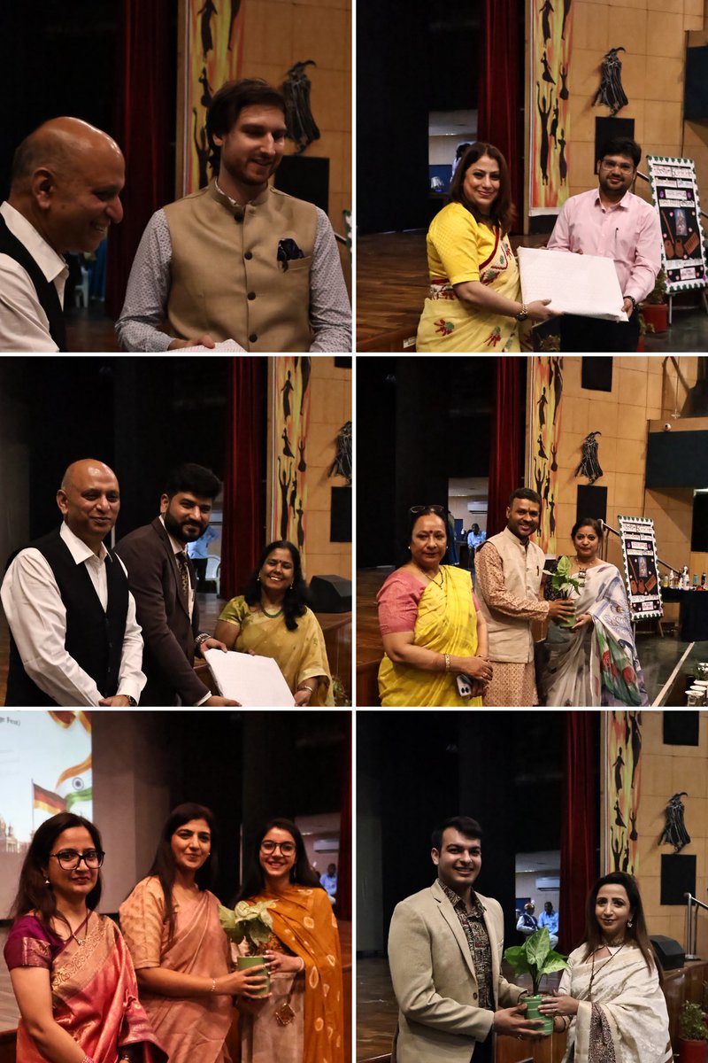 sdg4all's tweet photo. Where languages become bridges &amp; cultures find a shared voice…

SprachUtsavah 3.0 (Inter-School German &amp; Sanskrit Language Fest) came alive with the spirit of “Globale Perspektive, Mūl Bharatam”—a seamless blend of global outlook and rooted traditions. https://t.co/27O1XGXMFZ