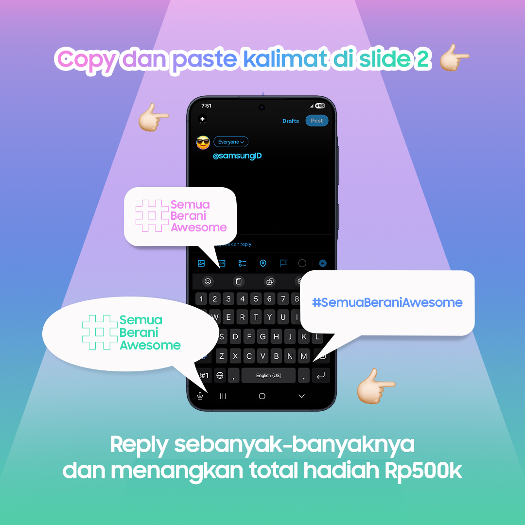 Samsung Indonesia tweet media