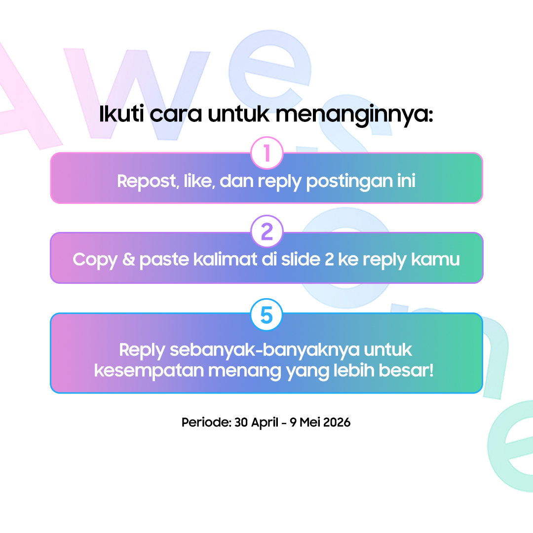 Samsung Indonesia tweet media