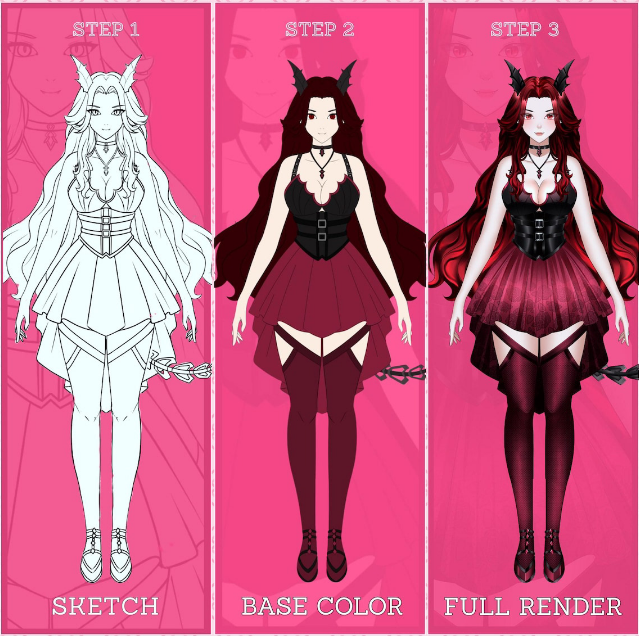 Karenmatthew788's tweet image. Looking to bring your VTuber idea to life with a custom model + outfit toggles? ✨
I love creating soft designs that feel unique to you.

let’s make something magical together 💫
Follow for more cozy art &amp;amp; creative vibes 🌸
#twitch
#smallstreamer
#SupportSmallStreamers