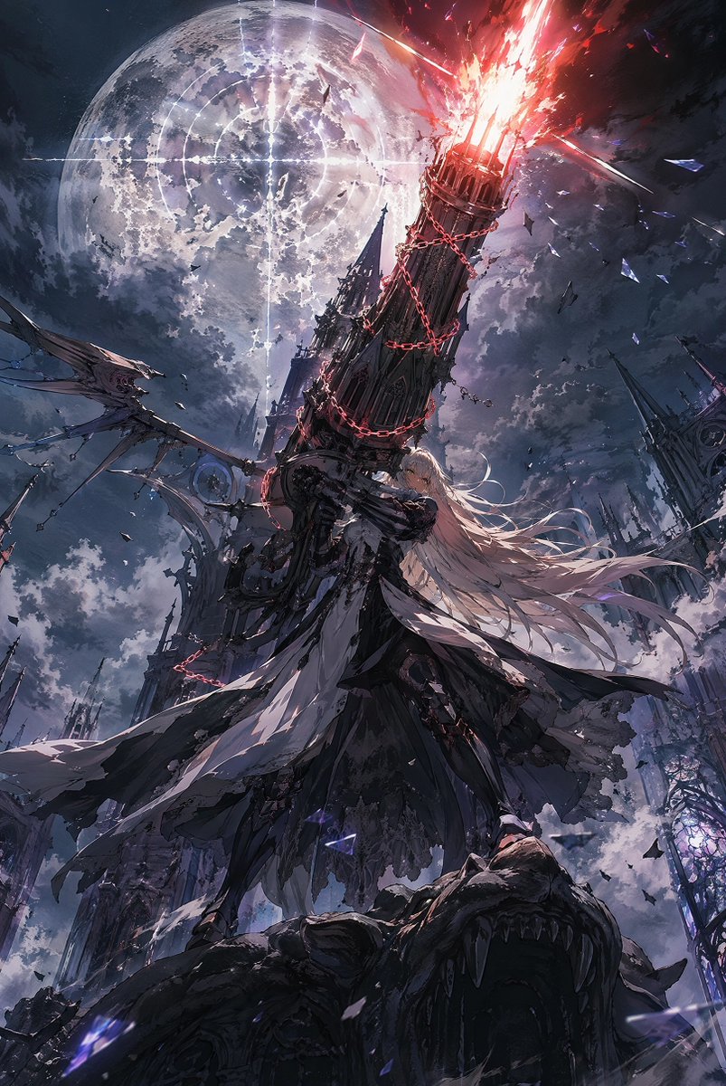 Moonlit Gothic Cannon Maiden