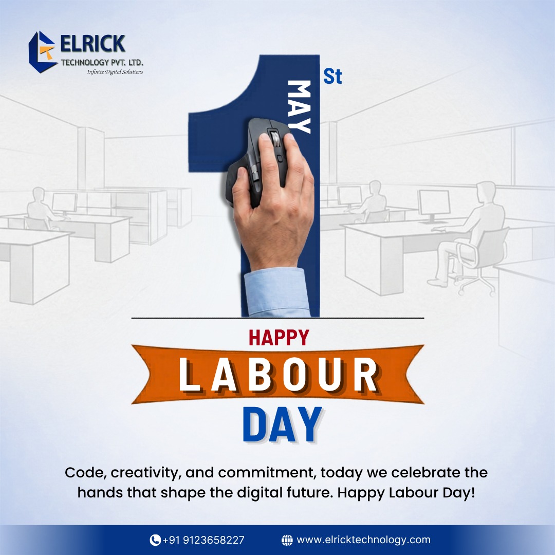 elricktech's tweet image. Today, we celebrate the minds and hands building the digital future.

Happy Labour Day!

#LabourDay #TechLife #DigitalInnovation #Developers #WorkCulture #ITProfessionals