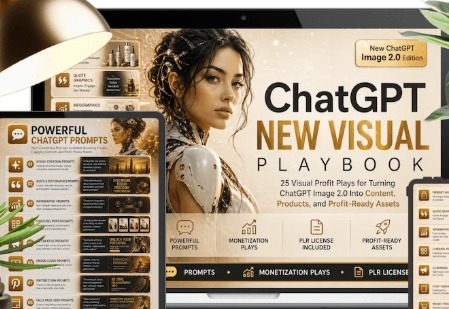 monopolyswapped's tweet image. ChatGPT New Visual Playbook From Eric Dimitriadis
#ChatGPT #New #Visual #Playbook #EricDimitriadis
ChatGPT New Visual Playbook From Eric Dimitriadis – This customizable PLR product shows your customers how to turn ChatGPT’s 2.0 image creator into attention-grabbing content,