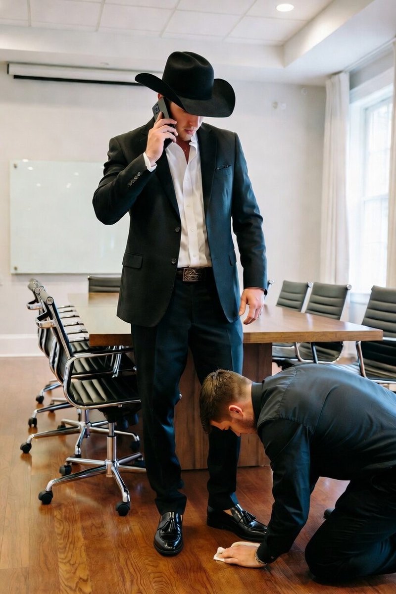 inmyboots123's tweet image. Hold on, I'll be there in a sec, just gotta take care of some unfinished business...

#cowboy #bootworship #ShoeAddict