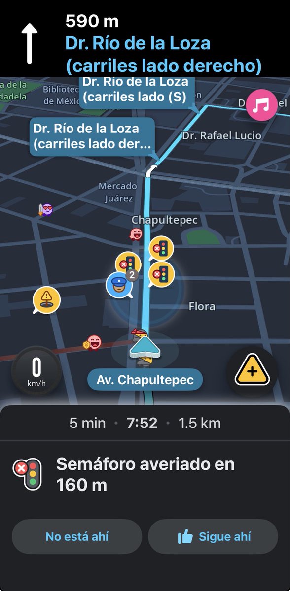 SaneliCruz's tweet photo. @UCS_GCDMX @072AvialCDMX favor de verificar los semáforos de Chapultepec antes de pasar Cuauhtémoc https://t.co/PtWwHgobum