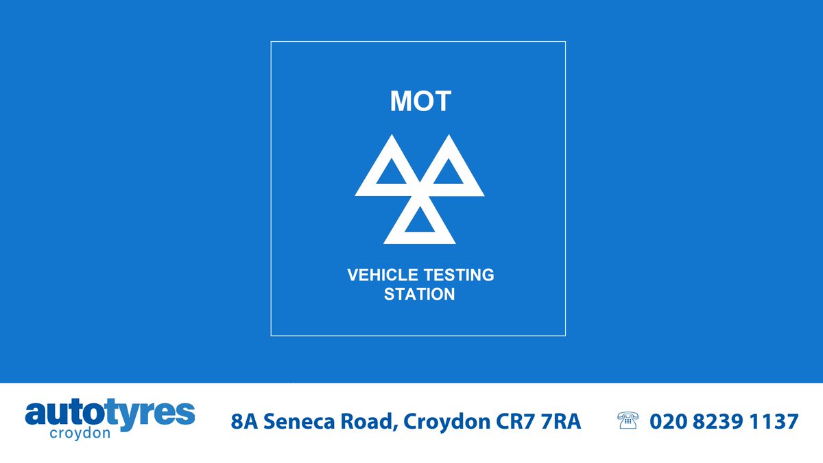 AutoTyresCroy's tweet image. We provide a professional &amp;amp; comprehensive MOT that is honest &amp;amp; up front.

We also complete remedial work quickly &amp;amp; thoroughly, getting you back on the road safely &amp;amp; as quickly as possible.
autotyrescroydon.co.uk
#Croydon #Garage #MOT #MOTGarage #MOTtester #Mechanic #CarMechanic