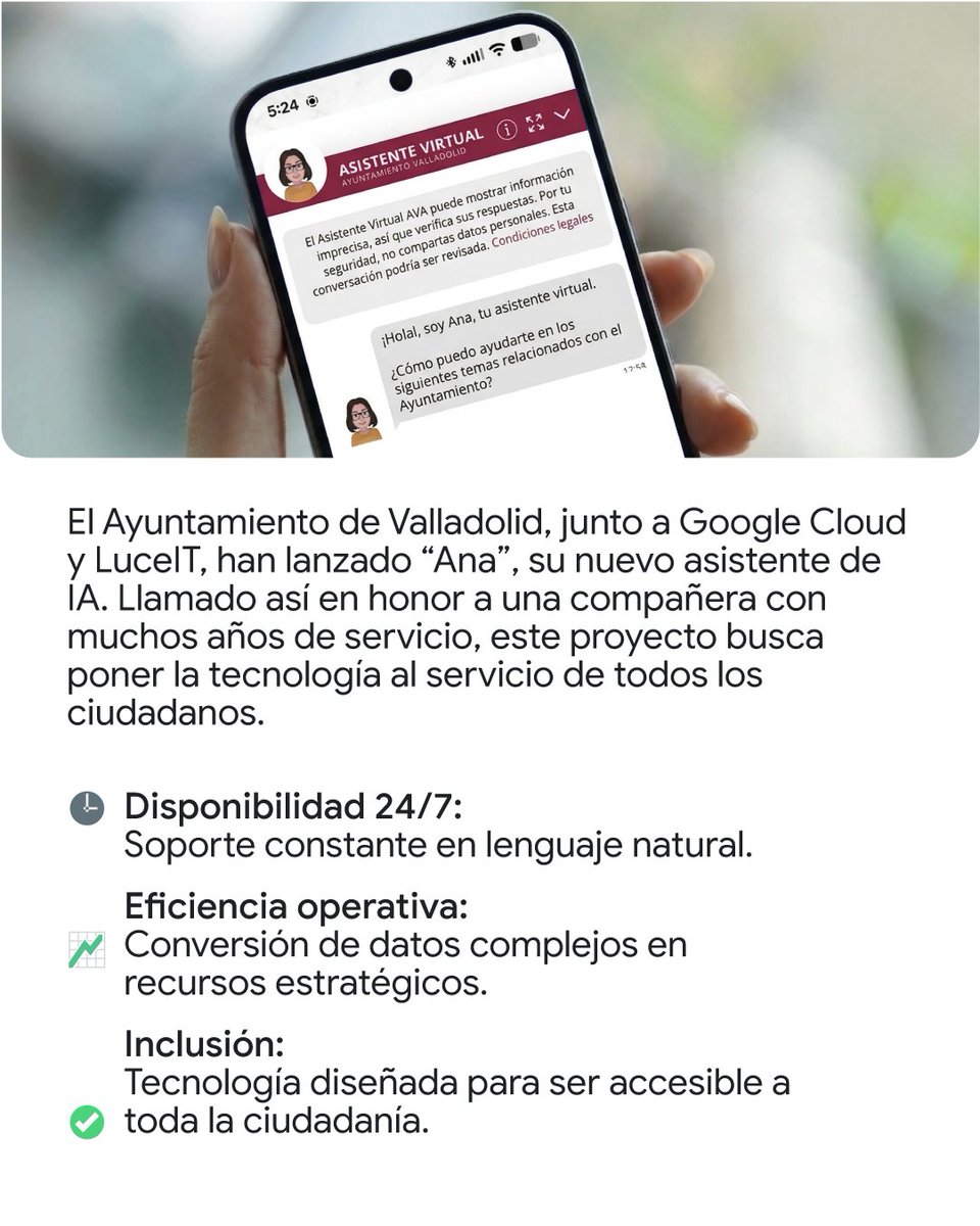 Google Cloud España tweet media