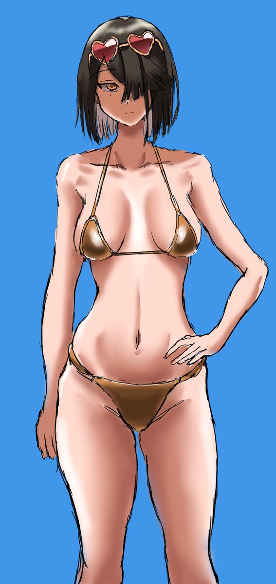 #今月描いた絵を晒そう
徐福ちゃんしか描いていない(ラフが多すぎる) 