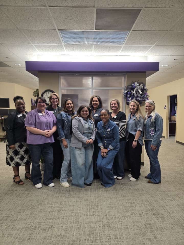 sherribphd's tweet image. Denim Day done right 💙 Our division, Global Community, and First-Gen Initiatives came together in style.

#tarletonstateuniversity💜 #Denim #GlobalCommunityandFirstGenInitiatives