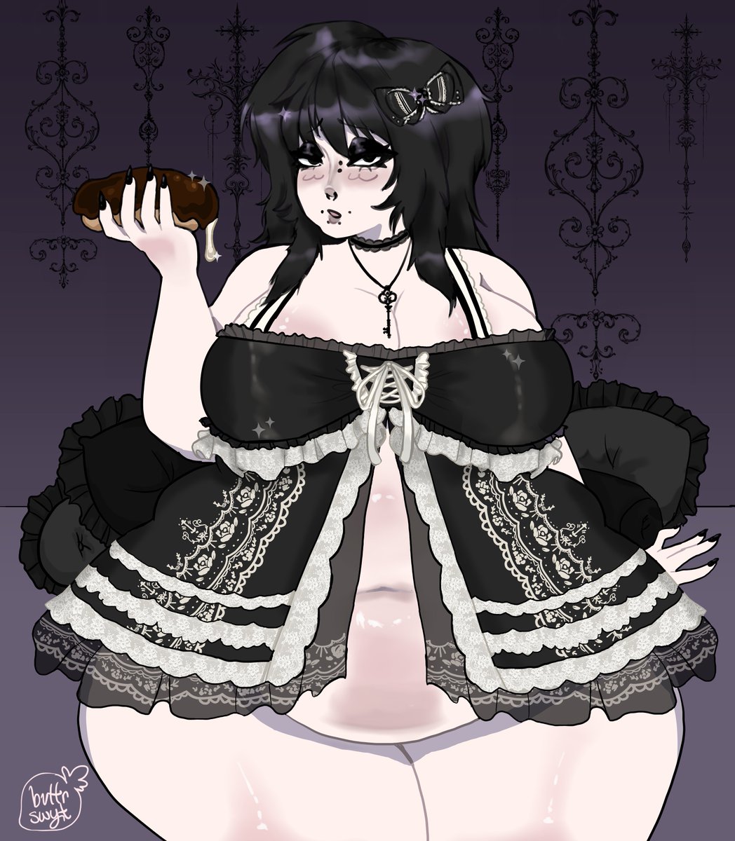 bittrswyt's tweet photo. ever seen a fat jfashion enthusiast?
my commissions are open!
my patreon! જ⁀➴ https://t.co/6wlkA7MDtS #fatgoth #jirai #fa #wg #feedism #fat #bbw https://t.co/oiWEhAPIDt