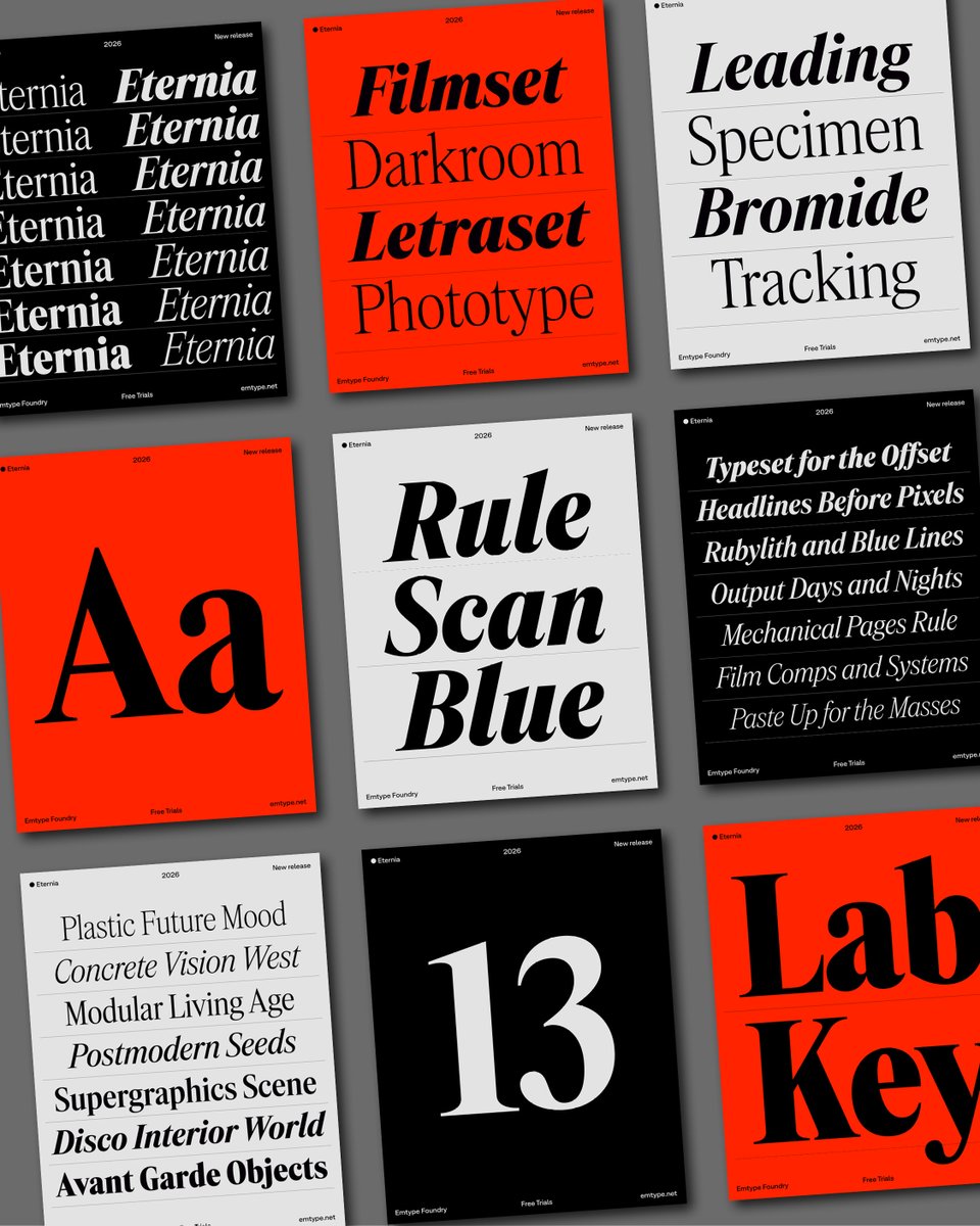 Emtype Foundry tweet media