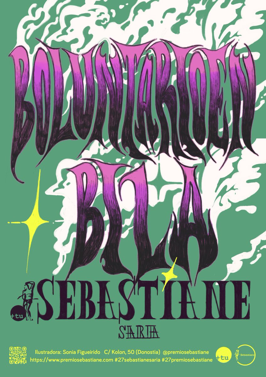 SebastianeAward's tweet photo. 🎬 BOLUNTARIO BILA

✨ Bidali DM bat edo etorri gu ikustera @gehitu -ra https://t.co/KjNs9ZS8J8