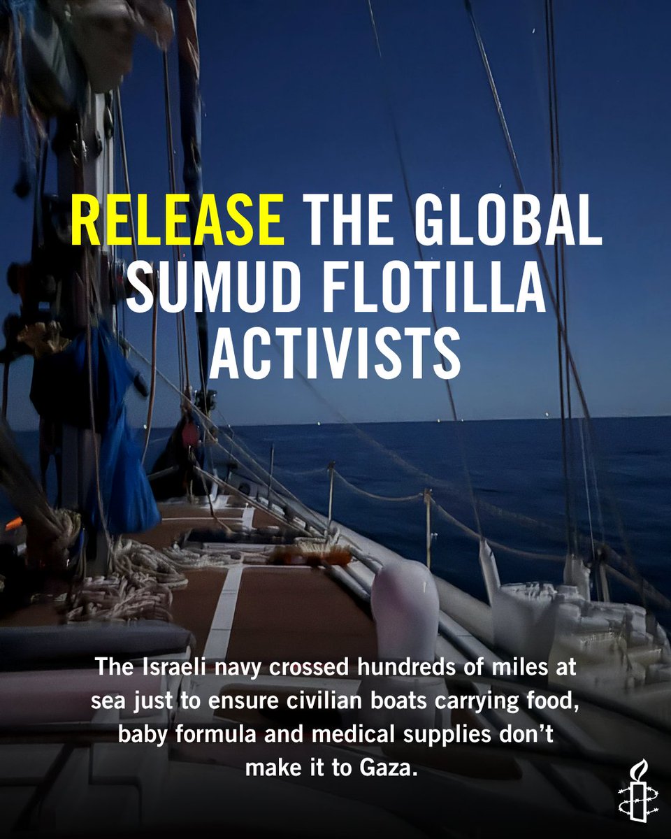 Amnesty International tweet media