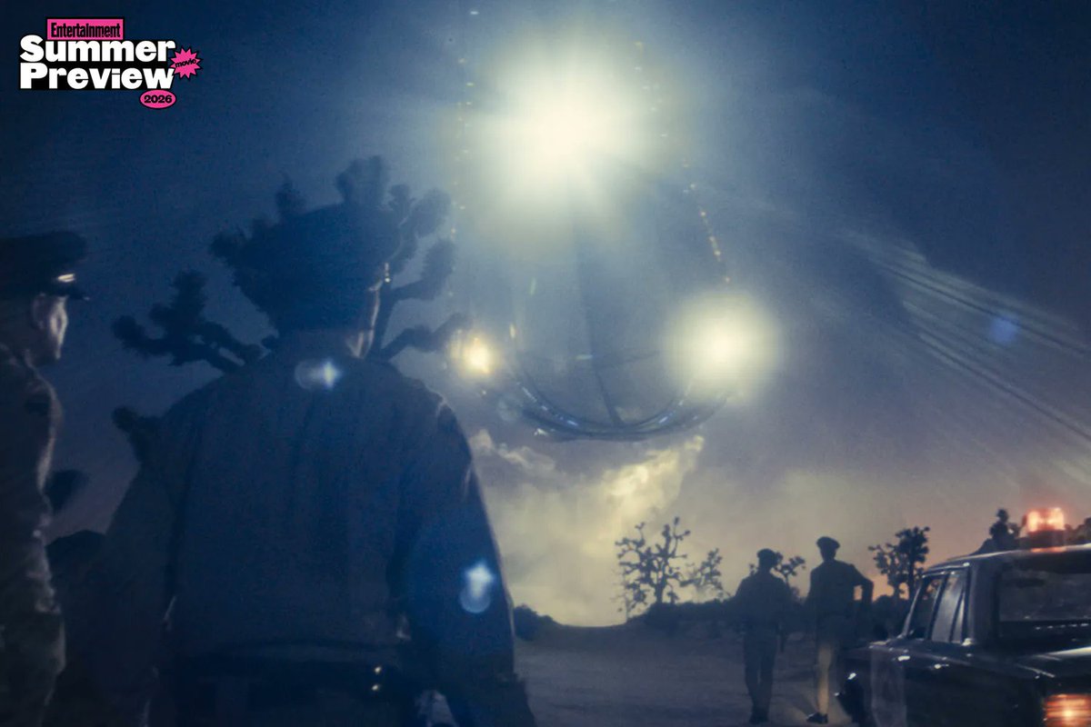 wow36932525's tweet image. #UFOx #UFOtwitter #UAP #NHI

NEW Images from the upcoming  movie -

Steven Spielberg's DisclosureDay (2026)

Josh O'Connor, threatens  to blow the whistle on a cover-up of not just the existence of extraterrestrials, but that they're already among us. 

Source:  EW