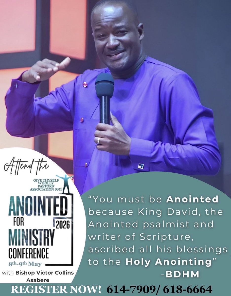 GiveWholly's tweet photo. You must be Anointed for Ministry ✨

Register today! https://t.co/0iQh4tEYOH