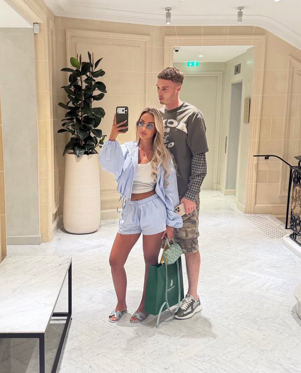BlueReignCFC's tweet image. Cole Palmer &amp;amp; his girlfriend in Paris 🇫🇷

#CFC | #Chelsea