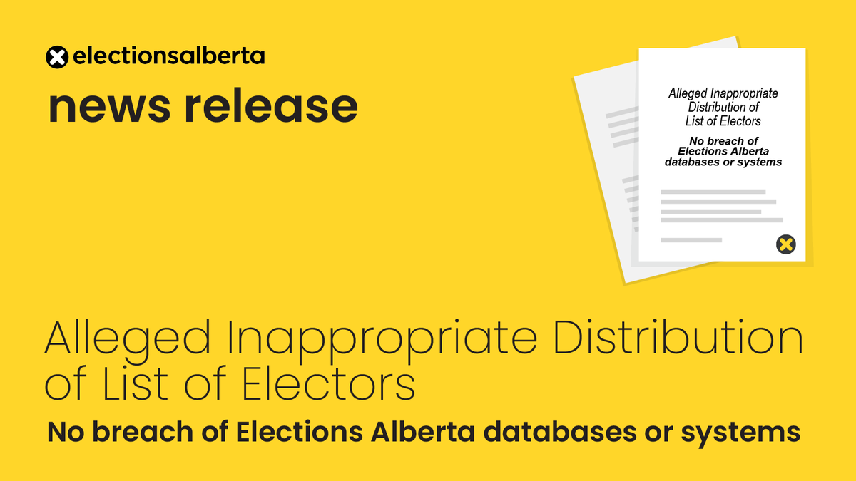 Elections Alberta tweet media