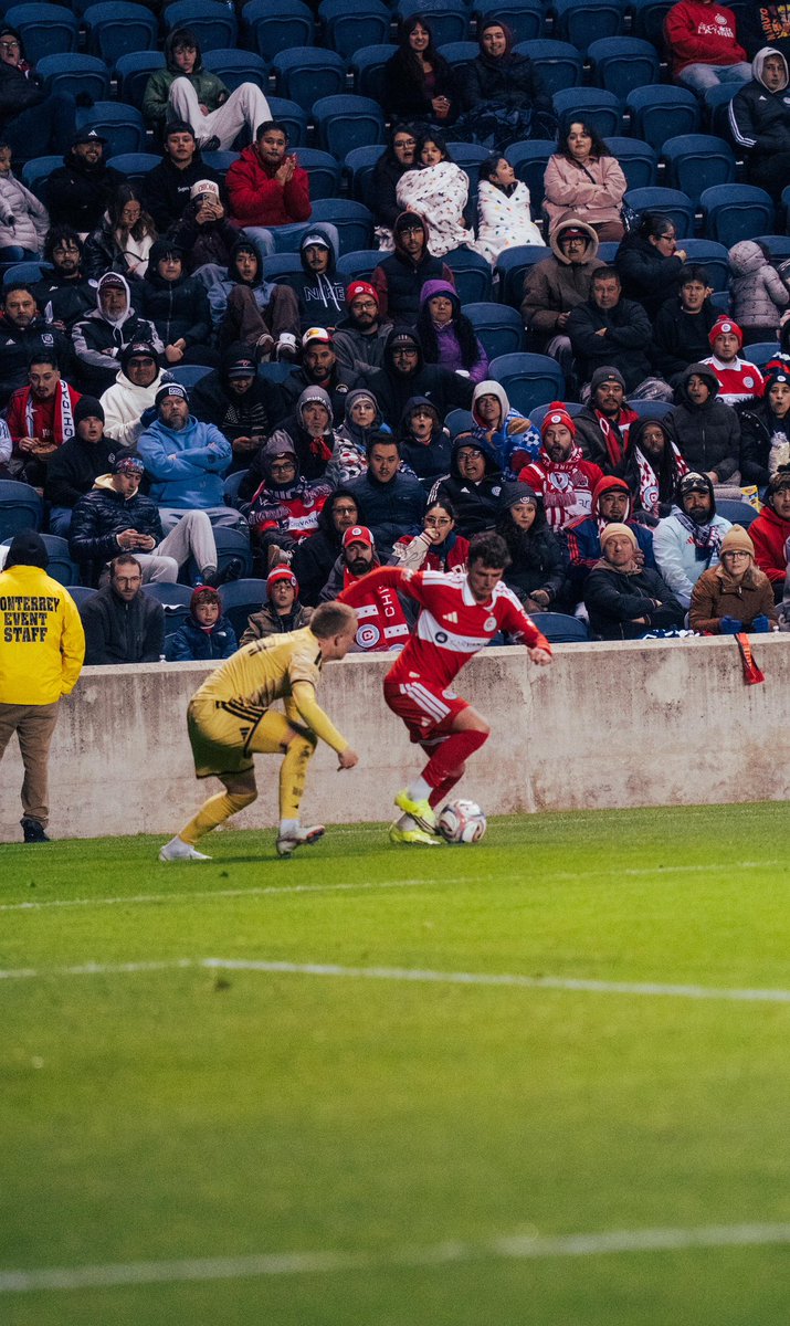 LMDMEDIAGROUP's tweet photo. Chicago Fire FC Homegrown defender Dylan Borso made the first career start with his hometown club vs. St. Louis CITY SC in the Round of 16 matchup of the 2026 Lamar Hunt U.S. Open Cup tournament. 

📸: @cruzflickz
#vamosfire #chicagofirefc #cf97 https://t.co/r12NEq96Rz
