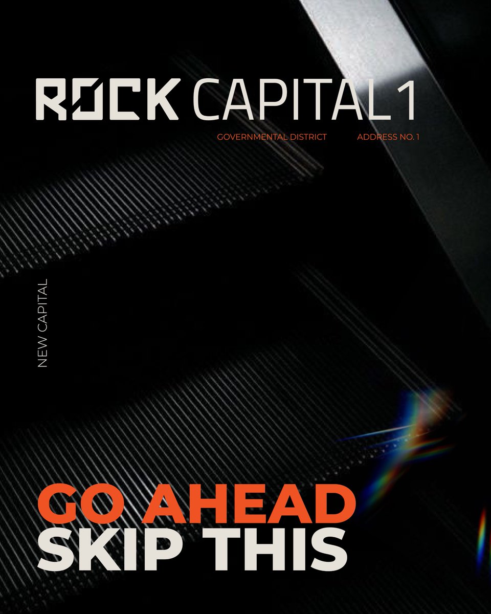 Rock_developer's tweet photo. You stayed.
Time didn’t.
We don’t do that here.
At Rock Capital 1
Speed isn’t a promise. It’s the standard.

#Rock_Capital_1 #RockDevelopments https://t.co/o1vjQp2CmM