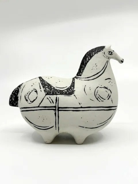 Pickaxe84199830's tweet image. #ceramics #sculptor #illustration
Stig Lindberg (1916-1982) - Sweden
Springare, 1958