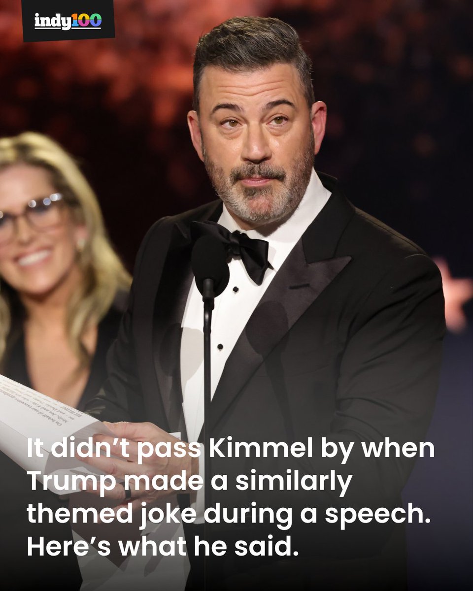 indy100's tweet image. Jimmy Kimmel isn't happy 😬

Donald Trump appears to have made a similar joke to the one Kimmel made which sparked calls for him to be fired.

#TV #US #JimmyKimmel #DonaldTrump #Joke

indy100.com/politics/trump…