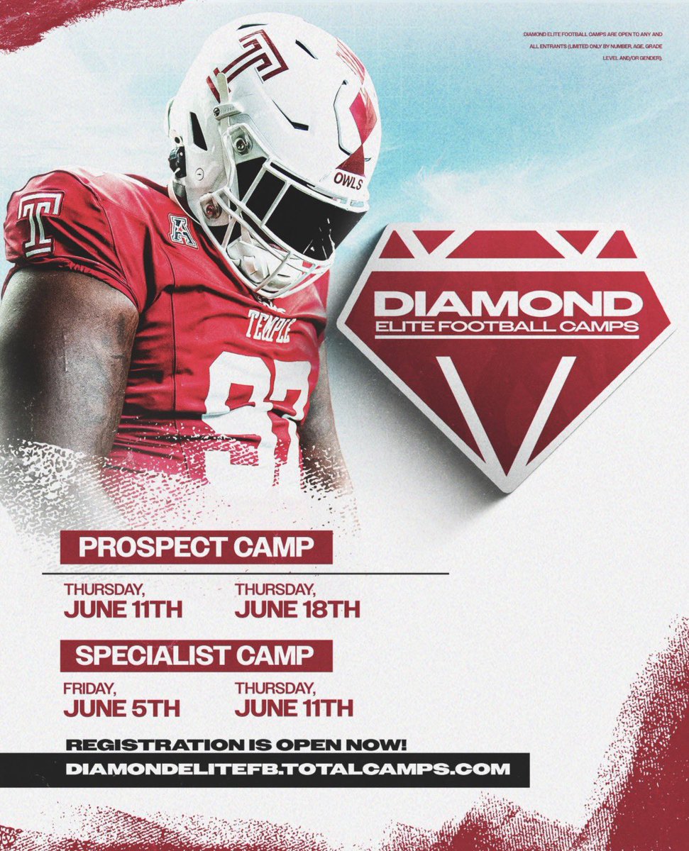 Marcus_Jacobss's tweet photo. Thanks @Temple_FB for the camp invite! @CoachKCKeeler @Coachblsmith @CoachCCalhoun @Coach_Raitano @PrepRedzoneMN https://t.co/zrd2OyNvso