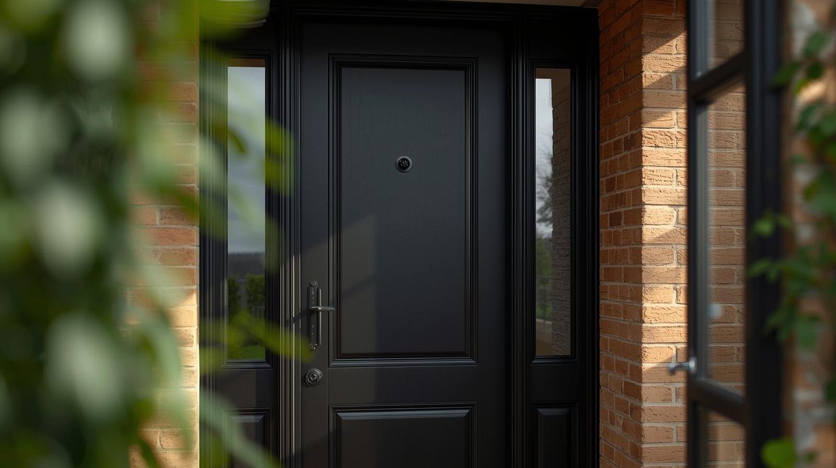 kramseylkn's tweet image. Black front doors are timeless — they work whether you go for a classic look or a modern, edgier approach.

Below, check out some of our favorite black front door ideas to update your entrance.

#Exterior
 LocalInfoForYou.com/319508/black-f…
