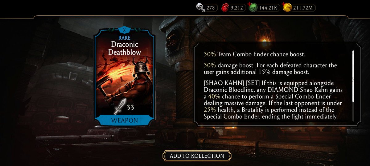 koldscorpion's tweet photo. I hope I'm not late for the party! ๐ต
And in as much as it's awesome to see both pieces maxed out in my #MKMobile collection, I am not a big fan of them as solo gears, unless I'm performing a friendship/brutality with their respective owners. https://t.co/jaDdnDMlex