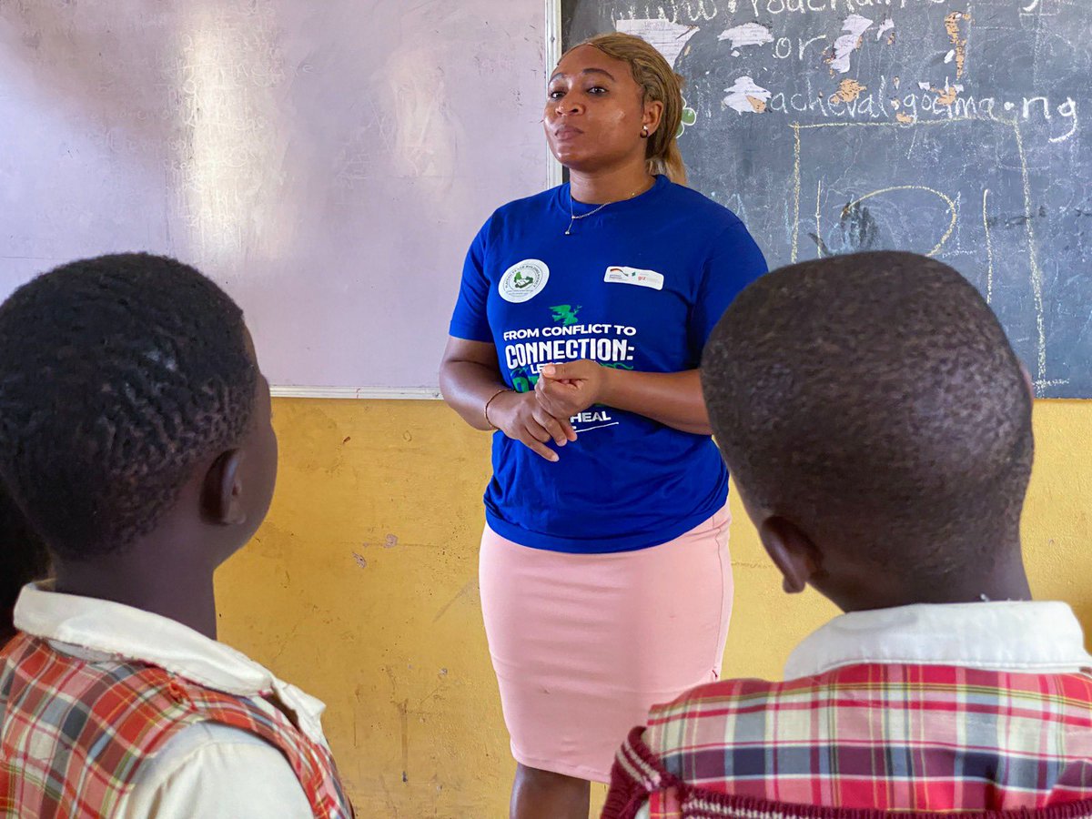 _CFEW's tweet photo. Before now, many pupils had little or no understanding of climate change or how to take action.

Today, that is changing. 🌱

We’ve resumed our Green School engagement and established a Green Club at GSS Hwolshe, where pupils are learning simple ways to protect the environment. https://t.co/wmzTmiS8fb