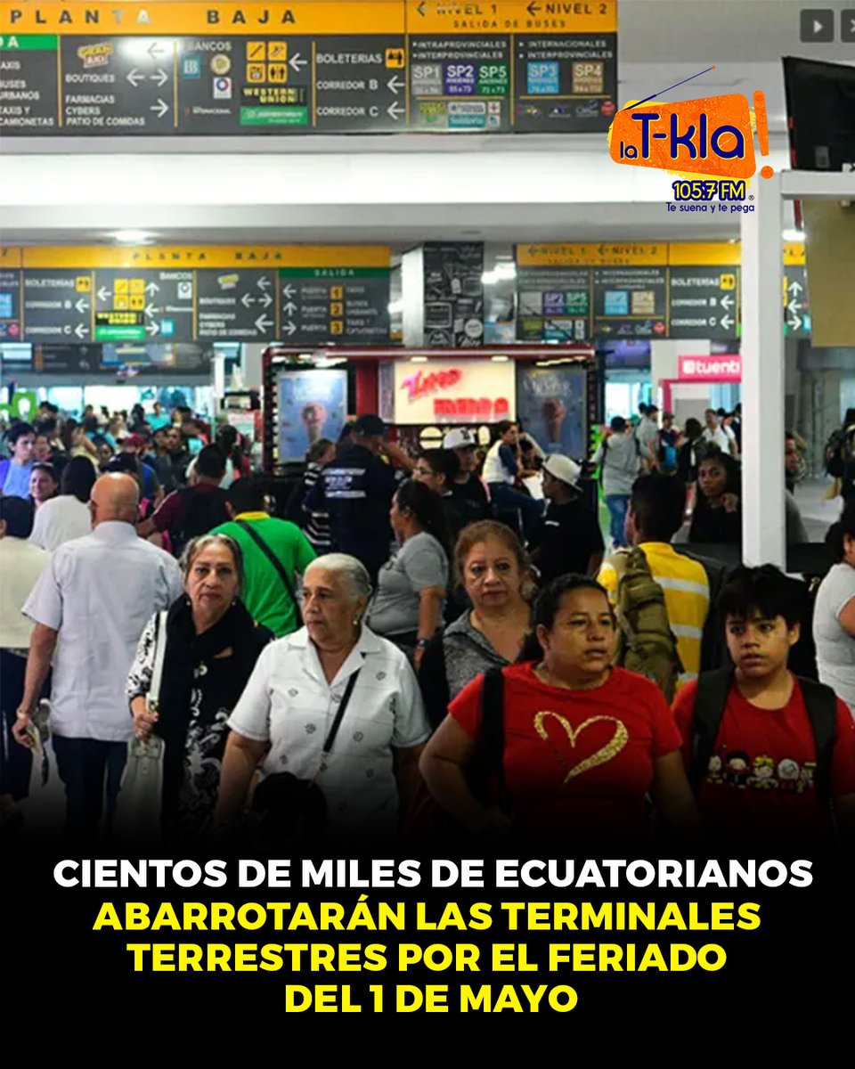 Miles de ecuatorianos viajan por el feriado: 123 mil saldrán de Quito y 300 mil desde Guayaquil. Alta demanda hacia la Costa y refuerzo de controles viales.

Mas detalles: n9.cl/pfozw8

#Feriado #Ecuador #Viajes #Turismo