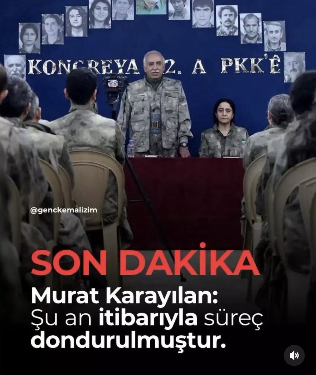 Bölücülüğe hiç ara vermemiş aşağılık yaradılış açıklama yapmış. Lojistik eksikliklerini tamamlayıp arazide gerekli konumu almalarına fırsat verdik. Her hücrelerine kadar yok edilmeliler! 
#pkk
#çözümsüreci