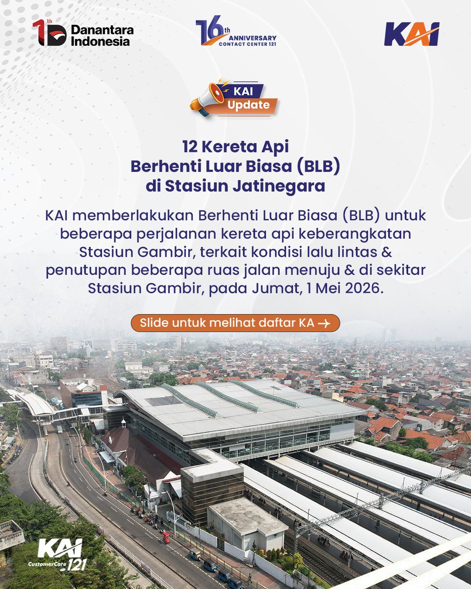 Kereta Api Indonesia tweet media