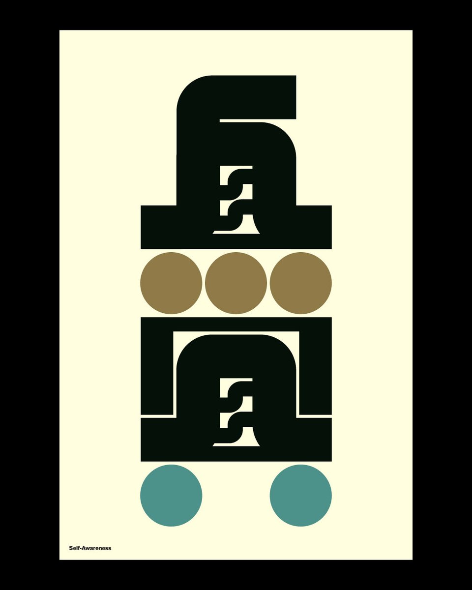 by_typography's tweet image. 自覚 "Self-Awareness"
#typography  #graphicdesign  #posterdesign  #typographic