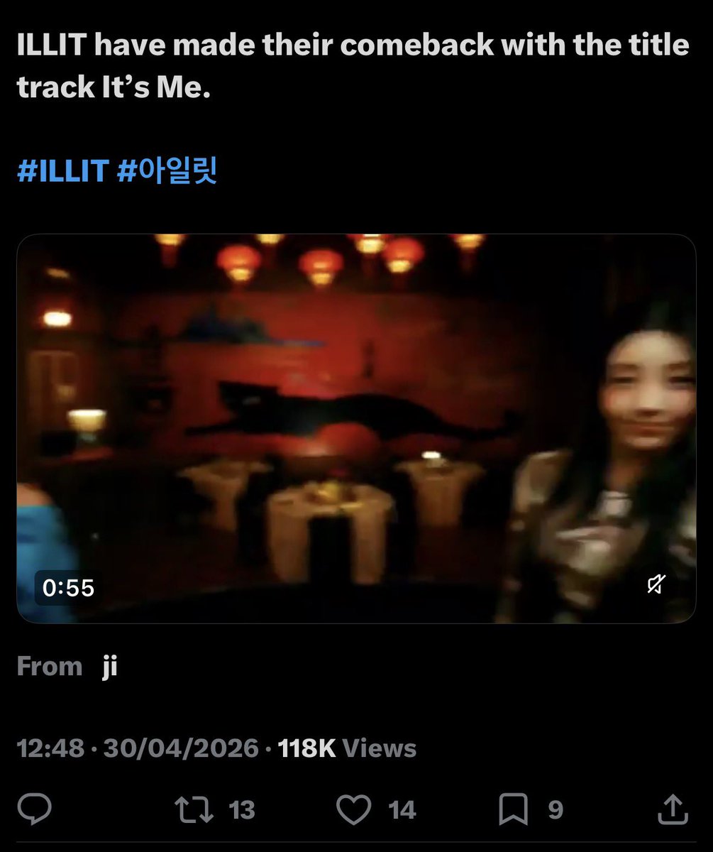 ILLIT GLOBAL tweet media