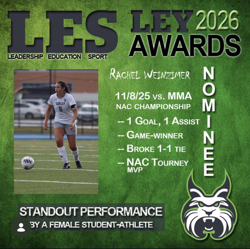 Lesley University Women’s Soccer tweet media