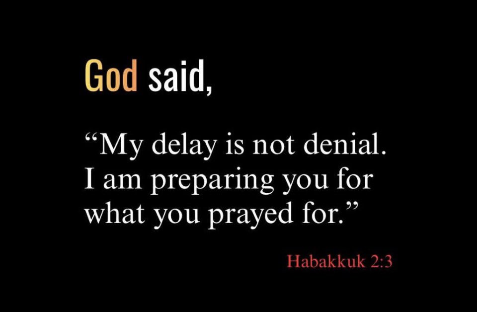 73DeniseStacey's tweet image. #ThursdayVibes

#BibleVerseOfTheDay 

#GodFirst 

Good Morning XERS

@googlechrome 

Though it tarry/linger, wait for it":Even if fulfillment seems slow, believers are encouraged to remain patient and active in faith, not passive.