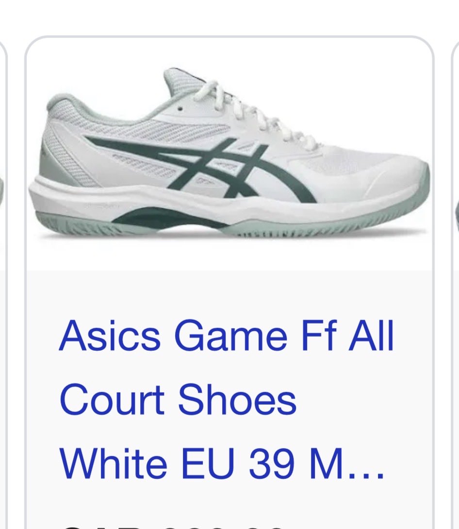 Joyonacliff's tweet photo. @Sara_wolf Asics court ff اخذتها من محلهم عندنا ومريحة جدًا حقتي خضراء نيون بس فيه منها لون ابيض واخضر حلو مرة https://t.co/RIvSrVuASj