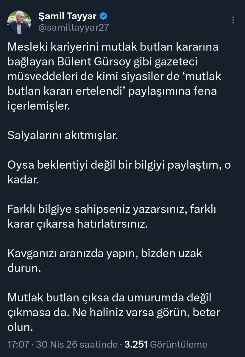 Bülent Gürsoy tweet media