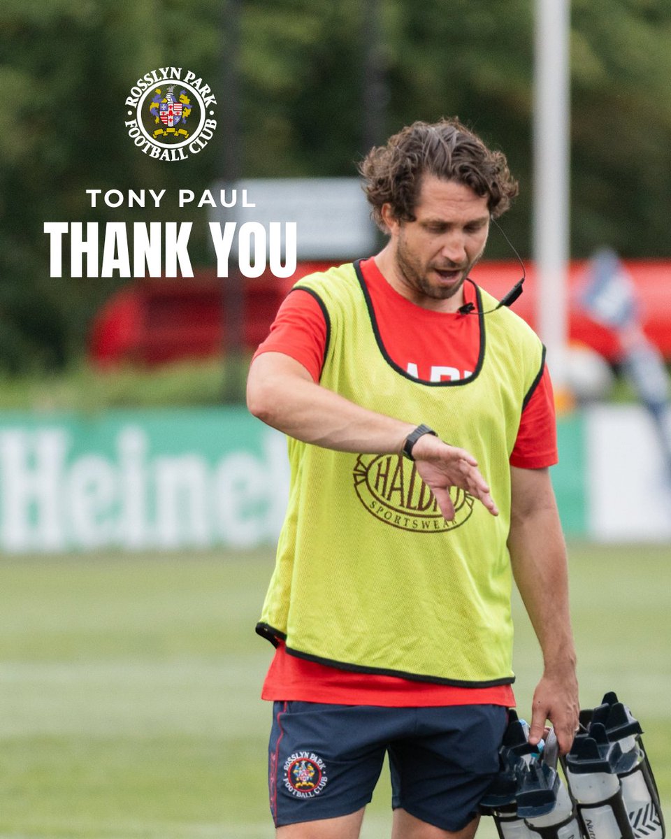 rosslynpark's tweet image. We can now confirm that Tony Paul and Leigh Groombridge will be leaving the club. ❤️

Tony has been instrumental as 1st XV Assistant Coach, while Leigh has been a vital part of the off-field team 👊

Thank you both for your commitment and dedication to the club 🙌

#RPFC