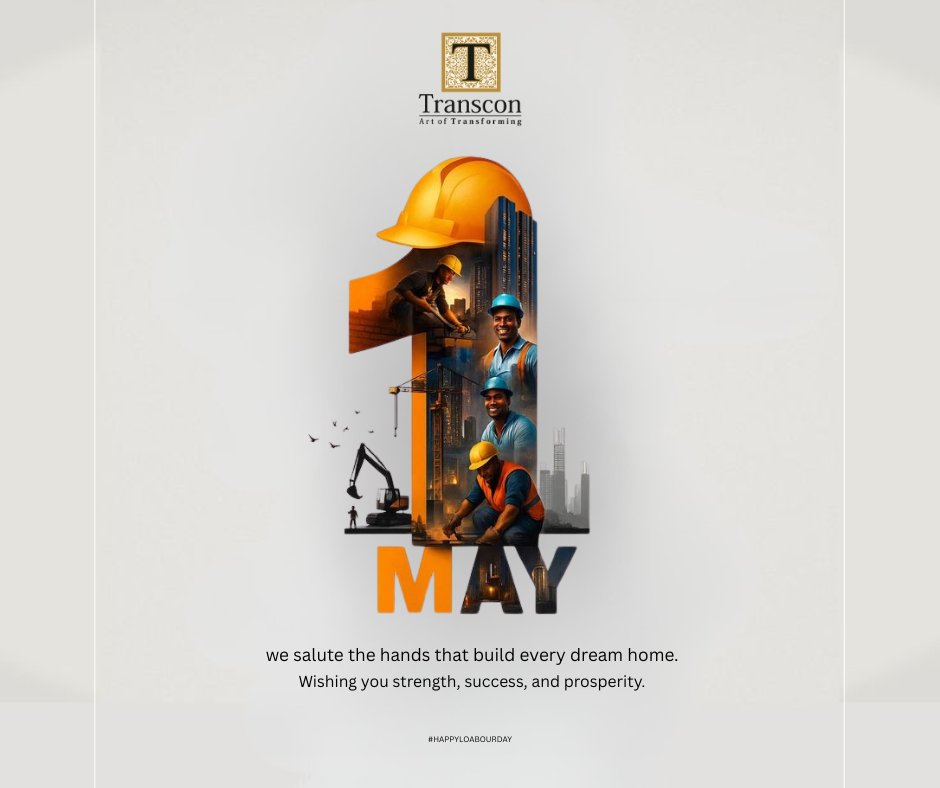 Transcon_D's tweet photo. Progress is powered by people.
Here’s to the hands and minds shaping our future.
Happy Labour Day.
#LabourDay #TransconDeveloper #BuildingDreams  #LabourDay2026 #ArtOfTransforming https://t.co/cth83NKrgT