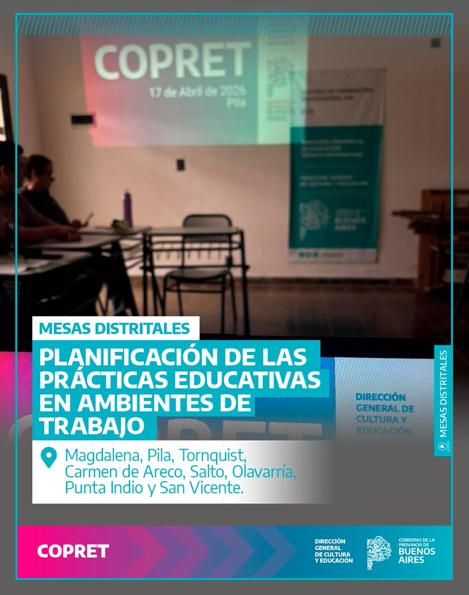 copretBAok's tweet photo. 📝En Magdalena, Pila, Tornquist, Carmen de Areco, Salto, Olavarría, Punta Indio y San Vicente se realizaron las primeras mesas distritales.

        https://t.co/V0NjCzSKKT https://t.co/fdLSynK1jw