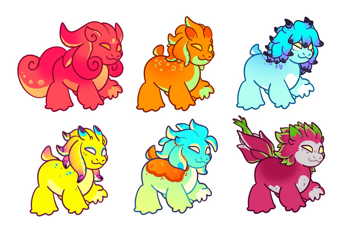 KiteBirb's tweet photo. I like creating dragons for my setting way too much, and I can’t stop https://t.co/xgOkpHyjsT