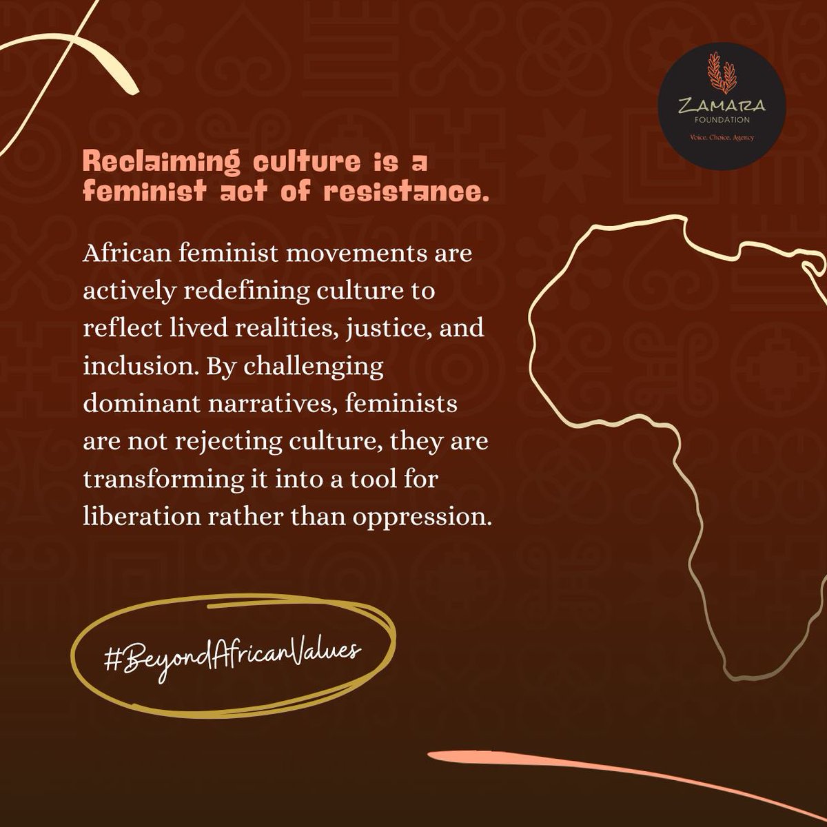 Shis1Shisia's tweet photo. @Zamara_fdn Reclaiming culture is choosing ourselves, loudly and unapologetically.
Queer women and women in all our diversities are redefining belonging on our own terms where our identities are affirmed, not erased.
#BeyondAfricanValues
#ZamaraVoices
@Zamara_fdn https://t.co/ktmc7TRIss