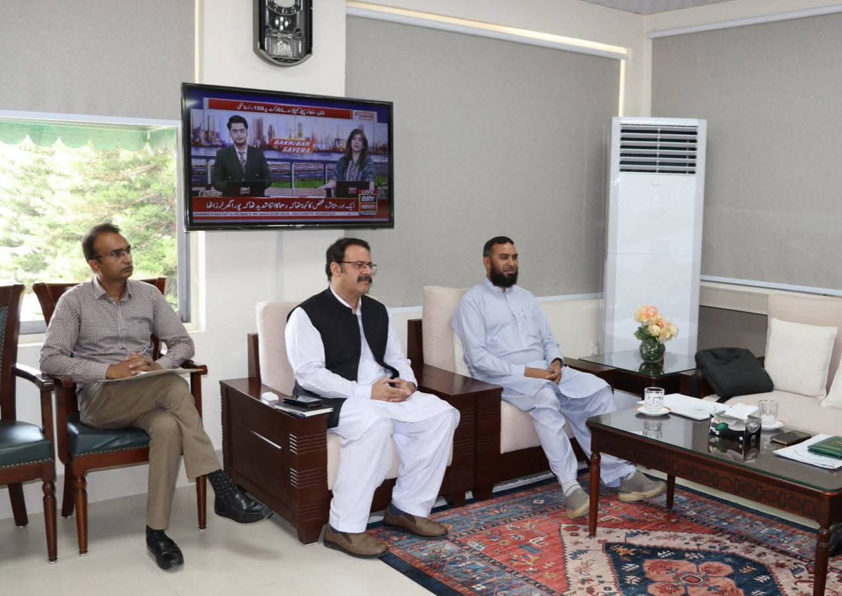 NBF_Pakistan's tweet image. Abid Ullah Kaka Khal, Chairman KP Textbook Board, met with Dr. Kamran Jahangir, MD National Book Foundation, to discuss curriculum reforms and explore future collaboration between NBF and KP TBB.

#EducationReforms #Collaboration #KPTextbookBoard #NationalBookFoundation