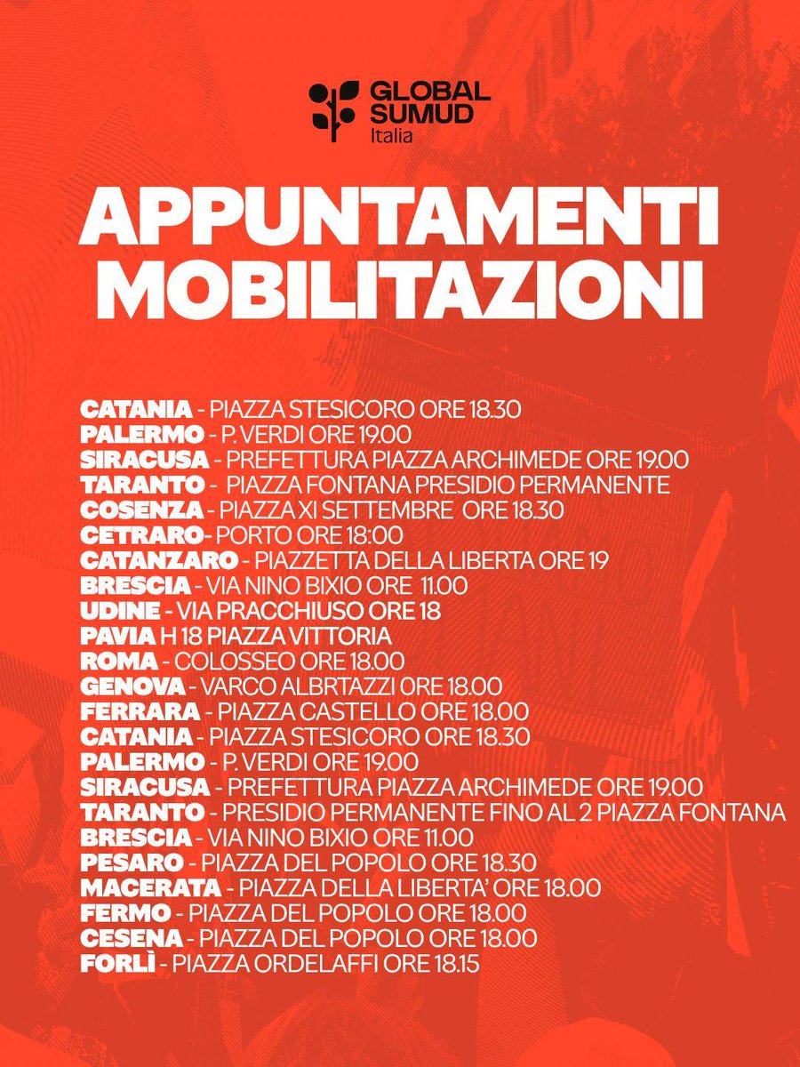 Global Sumud Italia tweet media