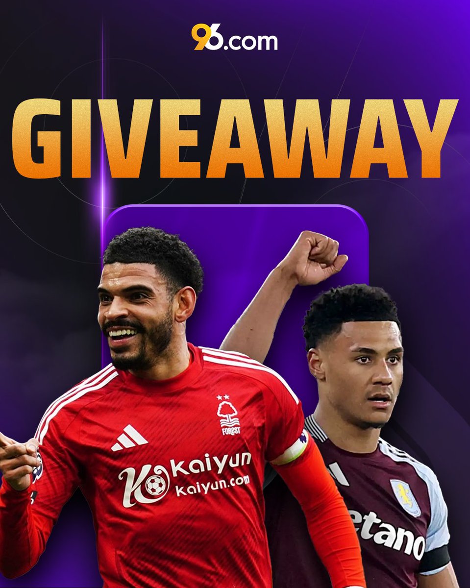 96official's tweet image. ⚽ EUROPA LEAGUE GIVEAWAY ⚽

Guess the winner between Aston Villa vs Nottingham Forest and 4 winners split the pot 💰

How to join:
🔁 RT
👥 Follow 96 😎

💸 Prize Pot: $50

We add $5 to prize pool for every 20 RTs 🔥

Comment your winning team before kickoff! 👇